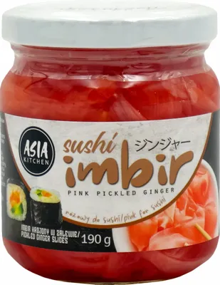 Obrázek produktu pro Nakrájený marinovaný růžový zázvor Kuchyně světa 1,5 kg