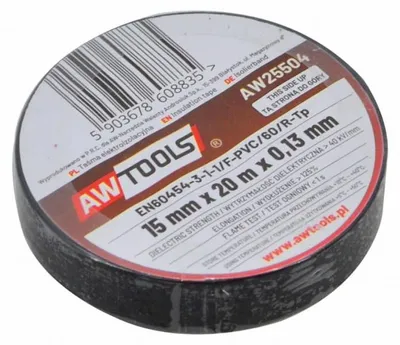 Immagine prodotto di Awtools nastro isolante 19mm x 20m nero