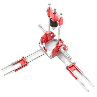 Immagine prodotto di Guida di foratura multi-angolo per la lavorazione del legno, altezza regolabile, posizionamento preciso, angoli di foratura versatili