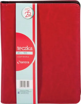 Produktbild von Teczka A5 705 czerwona