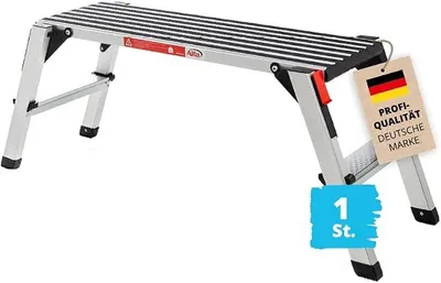 Imagen del producto de Silecomplaza: Plataforma móvil de seguridad con superficie antideslizante, capacidad de hasta 150 kg