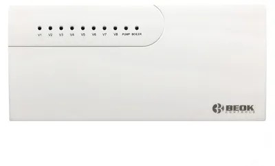 Fußbodenheizungs-Hub für 8 Thermostate und Stellantriebe, 230V