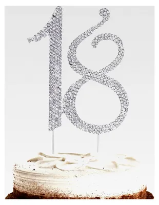 Produktbild von Tortendekoration 18. Geburtstag für Mädchen