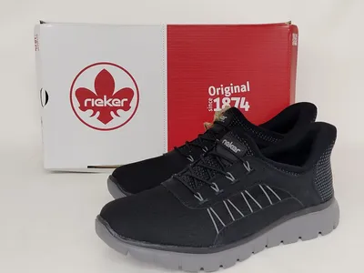 Produktbild von Rieker Sportliche Schnürschuhe Herren 31383736363634 Schwarz 42 EU
