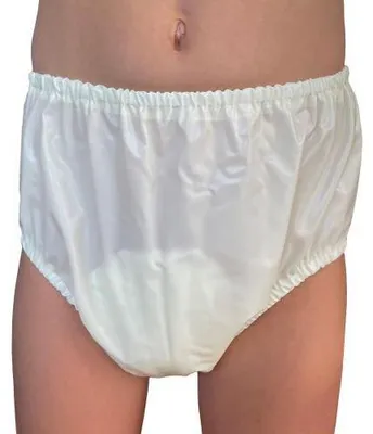 Immagine prodotto di Slip Suprima in PVC per bambini, modello a mutandina - 8-117-001 - (bambine e bambini) - Taglia 128 - bianco
