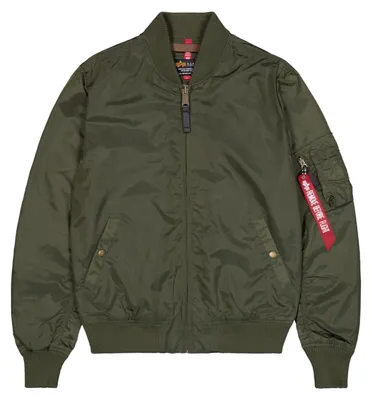 Produktbild von Alpha Industries Herren Jacke MA-1 TT, Grün (Dark Green 257), Small
