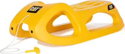 Obrázok produktu pre RollyToys rollySnow Cruiser CAT Kinderschlitten, Farbe gelb, Kinder ab 3 Jahren