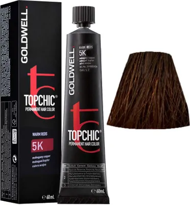 Immagine prodotto di Goldwell Topchic Tube 5K Mahogany-Copper  60ml - colore permanente in tubo