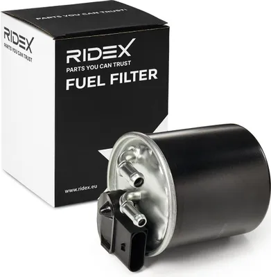 Produktbild von Kraftstofffilter RIDEX 9F0142 passend für MERCEDES-BENZ SPRINTER 3,5-t Kasten (906) Leitungsfilter