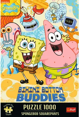 Produktbild von TREFL Puzzle Premium Plus SpongeBob 1000 Stü ck