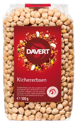 Produktbild von Kichererbsen 500g 16er Pack