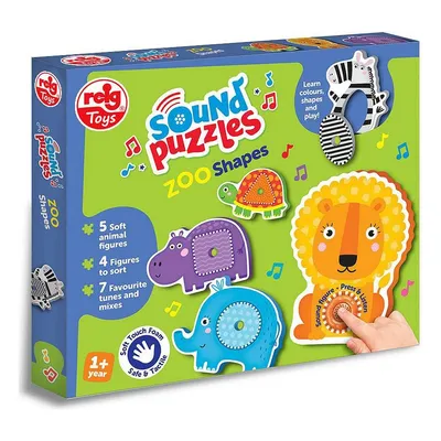 Obrázok produktu pre Zvukové puzzle - Zvieratá v zoo