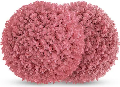 Obrázek produktu pro 2 umělé eukalyptové koule o průměru 44 cm, topiary koule se 7 vrstvami listů a spolehlivým rámem, zahradní koule se snadnou údržbou