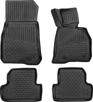 Image de ELEMENT Tapis de sol 3D en caoutchouc compatibles avec BMW 4 series, 2013-2017 | 4 pièces
