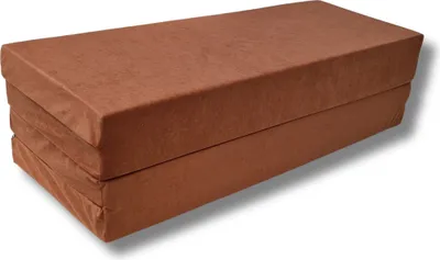 Zdjęcie produktu dla Natalia Spzoo - Składany Materac 180 x 120 x 8 cm - Jasny brąz 1000