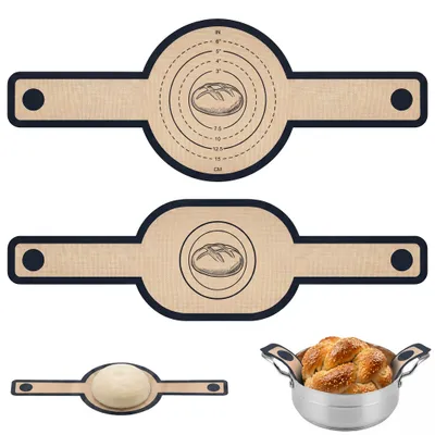 2er Set Silikon-Backmatten, 21x56 cm, antihaft, spülmaschinengeeignet