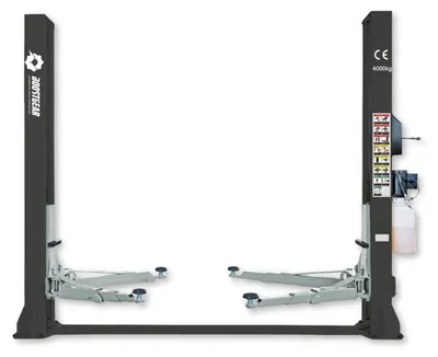 Immagine prodotto di Ponte sollevatore auto a 2 colonne, portata 4000 kg, 230v,ponte sollevatore idraulico , sblocco manuale elettroidraulico, BOOST GEAR