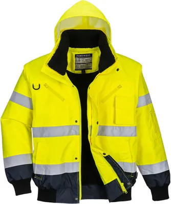 Produktbild von C465 PORTWEST reflektierende Winter-Arbeitsjacke XL