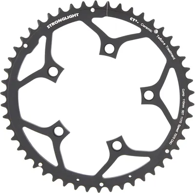Image de STRONGLIGHT 273562 plateau 'Type 110 S', extérieur, LK 110 mm, 50 dents,10/11x, Shimano/Sram/FSA, noir