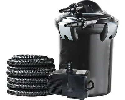 Obrázok produktu pre HEISSNER HLF4000-00, Jazierkový filter, Čierna, 3 m, 2 cm, 25 W, 2200 l/h