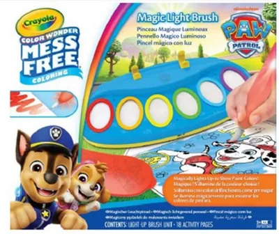 Obrázek produktu pro Crayola – Color Wonder – Kouzelný štětec se světlem – Patrulka