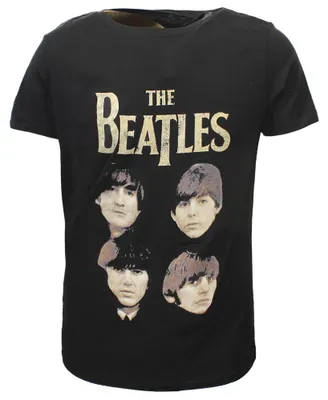 Obrázok produktu pre Tričko The Beatles John Paul George Ringo Faces – oficiálny tovar – XL