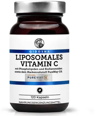 QIDOSHA Vitamin C Komplex liposomal mit dem Marken… – Bild 1