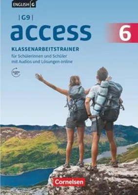 Immagine prodotto di English G Access G9 Band 6: 10. Schuljahr - Klassenarbeitstrainer mit Audios und Lösungen online