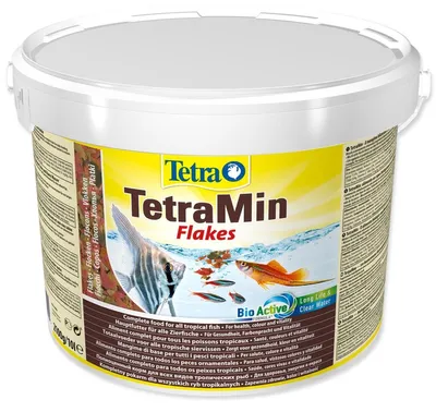 Image de Tetra Min Flakes nourriture en flocons 10 litres