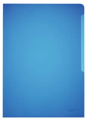Produktbild von DURABLE Sichthülle STANDARD A4 PP, Pckg. à 100, 233706 blau