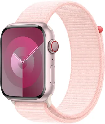 Productafbeelding van Apple Sport Loop band voor de Apple Watch | 44/45/46/49 mm - Light Pink