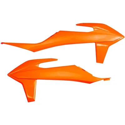 Produktbild von POLISPORT Kühlerspoiler seitlich Orange passend für KTM SX/SX-F