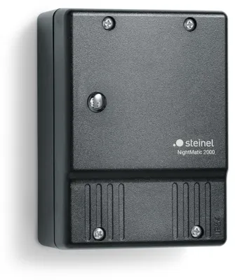 Produktbild von STEINEL NightMatic 2000, Schwarz, -20 - 50 °C, IP54, 1000 W, 230 - 240 A, 74 mm
