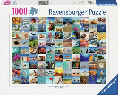 Image de Ravensburger Puzzle 99 moments au bord de la mer 1000 pièces Puzzle