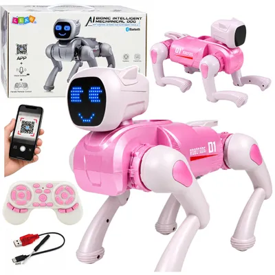 Produktbild von KI-Roboterhund, ferngesteuert, per Bluetooth und App programmierbar
