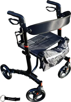 Immagine prodotto di RIDDER® Rollator Walker deambulatore fino a 125 kg, larghezza seduta: 46 cm