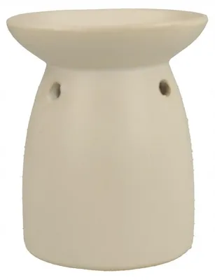 Obrázek produktu pro Keramický bílý aroma komínek na vosk 9,5x8 cm