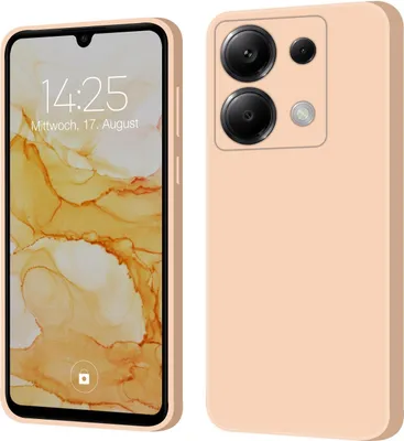 Produktbild von Hülle für Xiaomi Redmi Note 13 5G Case Cover Bumper Silikon Softgrip Schutzhülle Farbe: Rosa