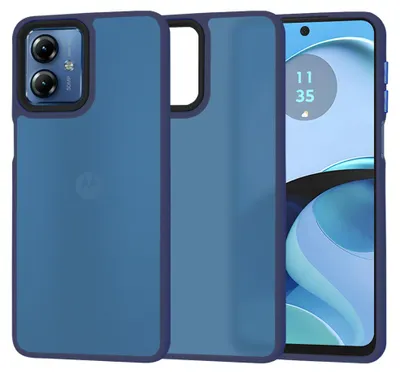 Obrázok produktu pre Techsuit HaloFrost Series puzdro na Motorola Moto G14 – tmavomodré