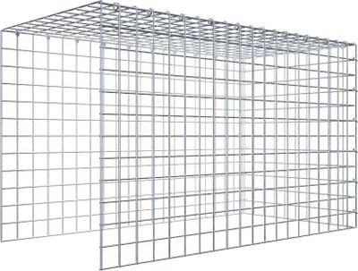 Produktbild von Anbaugabione Typ 4 100 cm x 60 cm x 50 cm (L x H x T), Maschenweite 5 cm x 5 cm, C-Ring