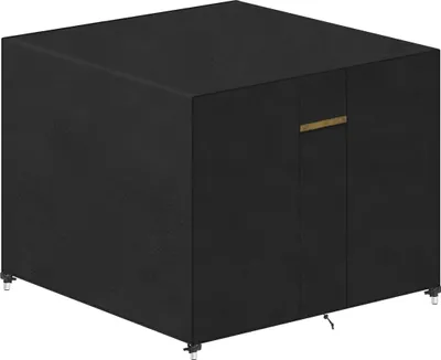 Image de Housse pour meubles de jardin - housse de protection imperméable - 1 pièce - noir - 60 x 60 cm