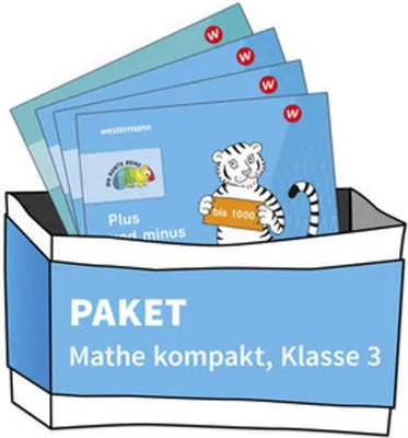 Immagine prodotto di DIE BUNTE REIHE - Mathematik. Paket Mathe kompakt Klasse 3