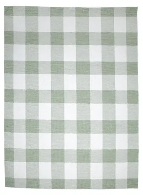 Produktbild von In- & Outdoor Teppich - Ranch Checkerboard Grün