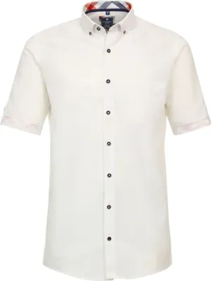 Produktbild von Redmond - Comfort Fit - Herren Freizeithemd Kurzarm Hemd (241160999), Größe:M, Farbe:Weiß(0)