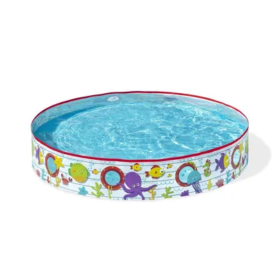 Obrázek produktu pro Bestway 55029, Nafukovací bazén, 340 l, Kulatý, 2 rok/roky, PVC, Vinyl, Vícebarevný