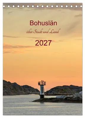 Produktbild von Bohuslän - über Stadt und Land (Tischkalender 2027 DIN A5 hoch), CALVENDO Monatskalender