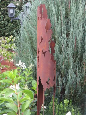 Produktbild von Edelrost Gartenstab Fackel Selvatica 150 cm