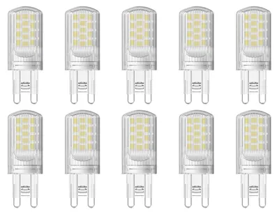Produktbild von Modee G9 LED Stecklampe 4,2W 470lm 2700K Warmweiß 230V 10 Stück