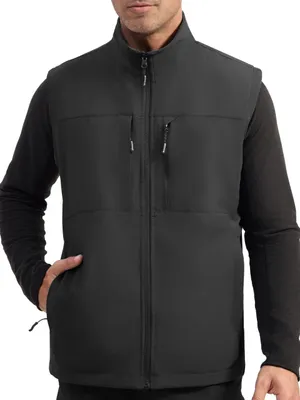 Immagine prodotto di GIUBBOTTO INVERNALI UOMO FREE SOLDIER: Gilet termico in pile, ideale per il tempo libero, antivento e reversibile