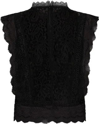 Produktbild von ONLY ONLKARO S/L LACE TOP NOOS WVN Black XS